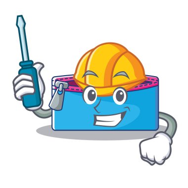 Aumotive kalem büyük karakter karikatür