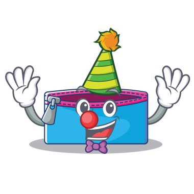 Palyaço kalem büyük karakter karikatür