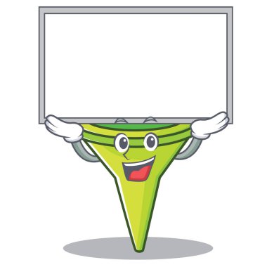 Yönetim Kurulu huni karakter karikatür tarzı