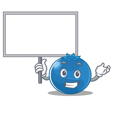 Yönetim Kurulu yaban mersini karakter karikatür tarzı getirmek