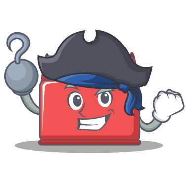 Korsan araç kutusu karakter karikatür