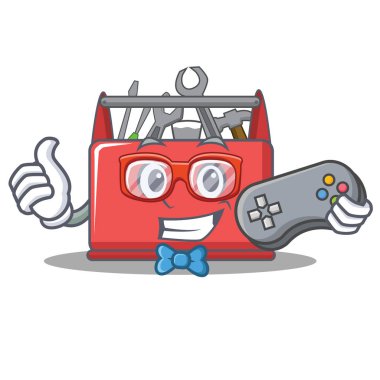 Oyun aracı kutusu karakter karikatür