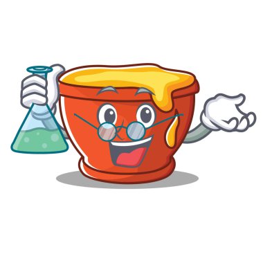 Profesör tatlım karakter karikatür tarzı