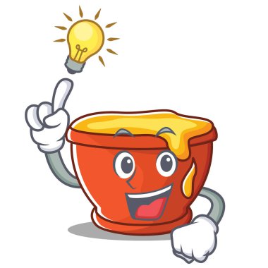 Bir fikir tatlım karakter karikatür tarzı var