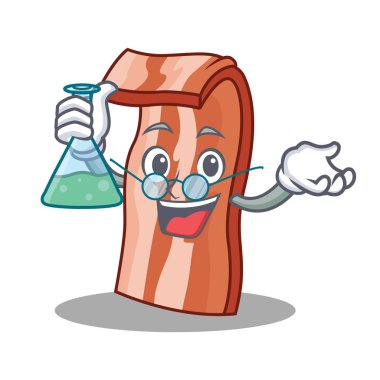 Profesör pastırma karakter karikatür tarzı