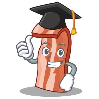 Mezuniyet pastırma karakter karikatür tarzı