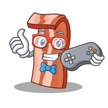 Oyun pastırma maskot karikatür tarzı