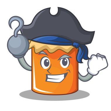 Korsan reçel karakter karikatür tarzı