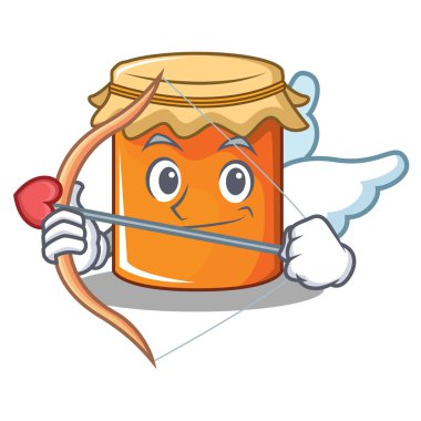 Aşk tanrısı reçel karakter karikatür tarzı