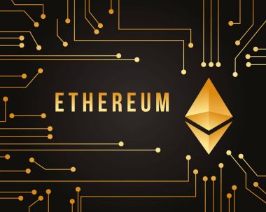 Blok zinciri arka plan stili tasarım koleksiyonu