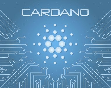 Cardano bitcoin arka plan koleksiyonu hisse senedi