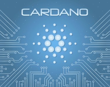 Cardano bitcoin arka plan koleksiyonu hisse senedi