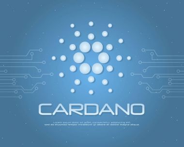 Cardano bitcoin arka plan koleksiyonu hisse senedi