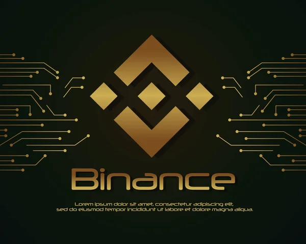 Binance Stok Vektor Ilustrasi Binance Bebas Royalti Depositphotos