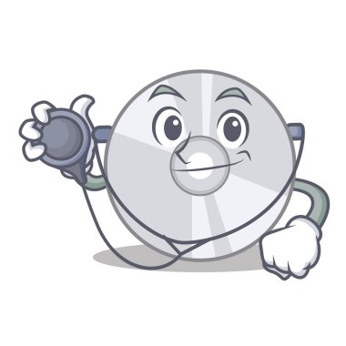 Doktor Cd karakter karikatür tarzı