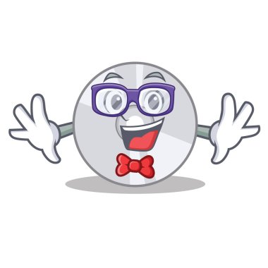 Geek Cd karakter karikatür tarzı