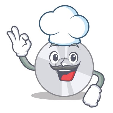 Şef Cd karakter karikatür tarzı