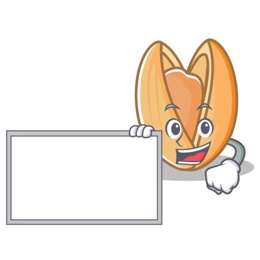 Yönetim Kurulu Antep fıstığı karakter karikatür ile