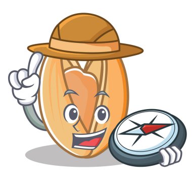 Explorer Antep fıstığı maskot çizgi film