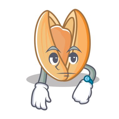 Antep fıstığı maskot karikatür bekliyor