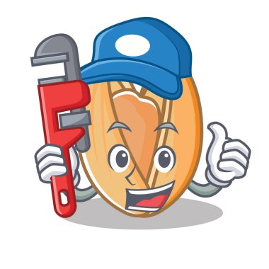 Tesisatçı Antep fıstığı maskot çizgi film