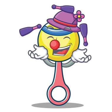 Hokkabazlık çıngırak oyuncak maskot çizgi film