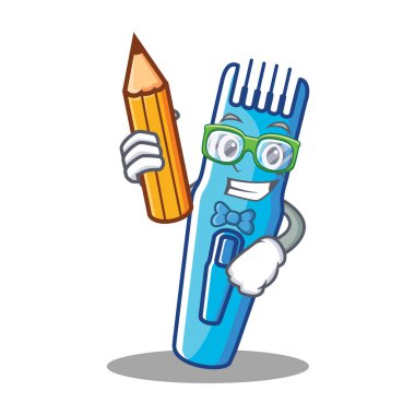 Öğrenci düzeltici karakter karikatür tarzı