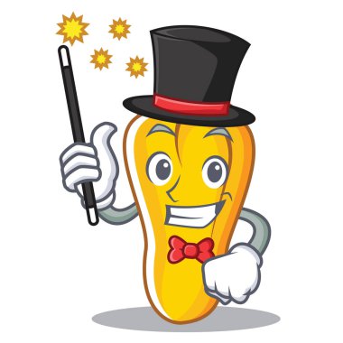 Sihirbaz kaju maskot karikatür tarzı