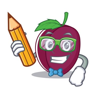 Öğrenci Erik karakter karikatür tarzı