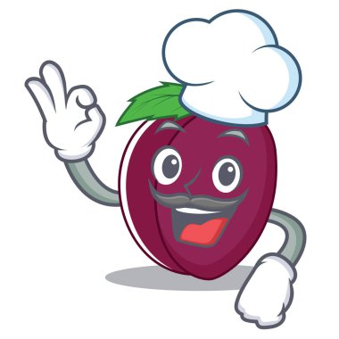 Şef Erik karakter karikatür tarzı