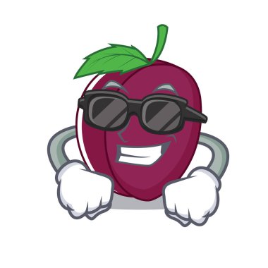 Süper cool Erik karakter karikatür tarzı