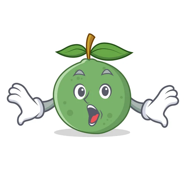 Meglepett guava kabalája rajzfilm stílusú — Stock Vector