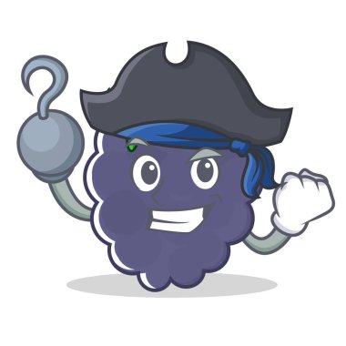 Korsan blackberry karakter karikatür tarzı