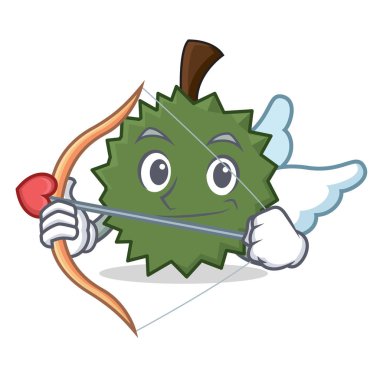 Aşk tanrısı Durian karakter karikatür tarzı