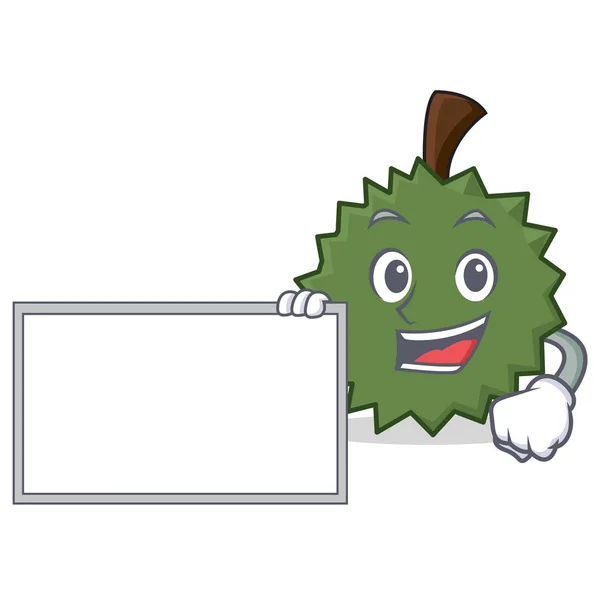 Mit Brett Durian Charakter Cartoon-Stil — Stockvektor
