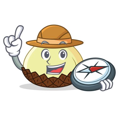 Explorer yılan meyve maskot çizgi film