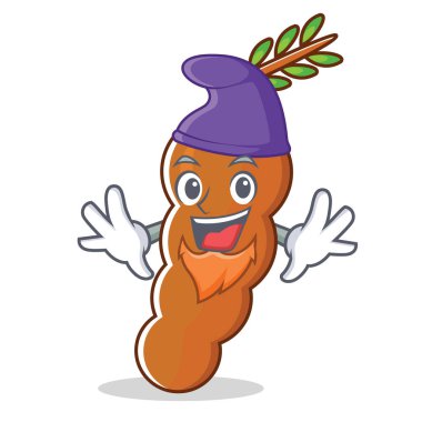 Elf demirhindi karakter karikatür tarzı