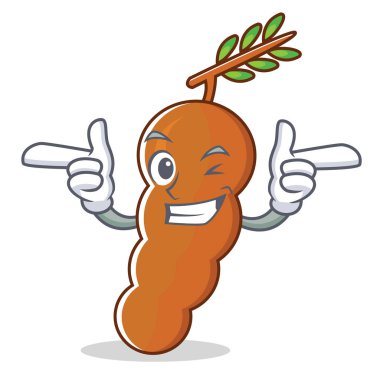 Wink demirhindi karakter karikatür tarzı