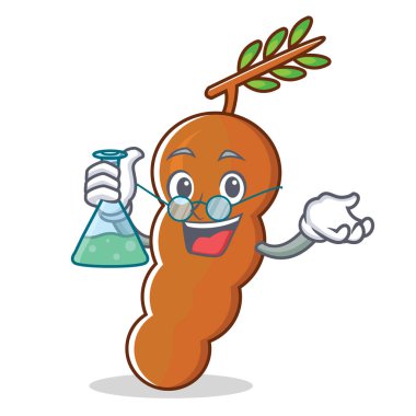 Profesör demirhindi karakter karikatür tarzı