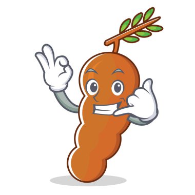 Demirhindi maskot karikatür tarzı beni ara