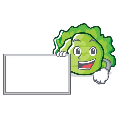 Yönetim Kurulu marul karakter karikatür tarzı ile