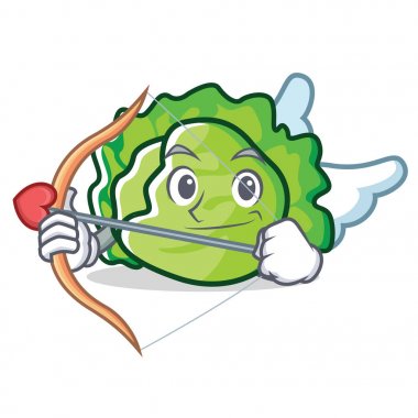 Aşk tanrısı marul karakter karikatür tarzı