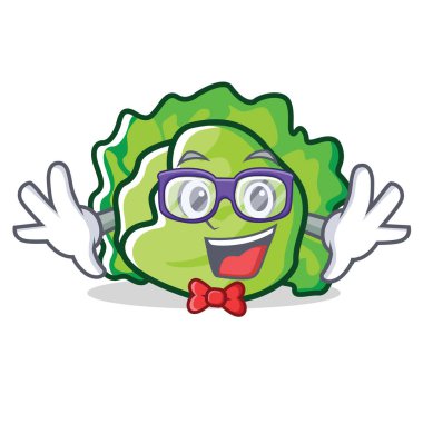 Geek marul karakter karikatür tarzı