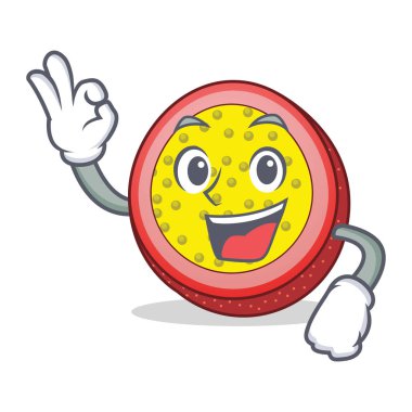 Tamam tutku meyve karakter karikatür