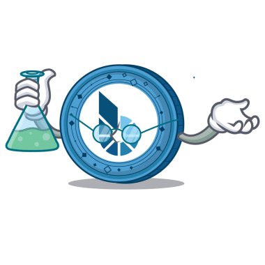 Profesör Bitshares sikke karakter karikatür