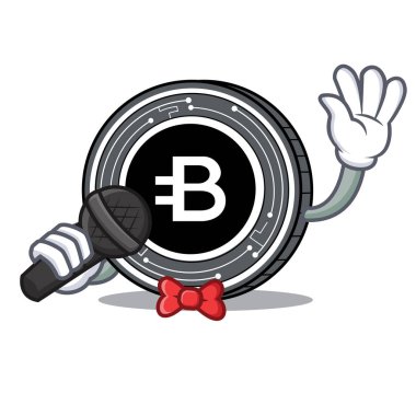 Bytecoin para maskot karikatür şarkı