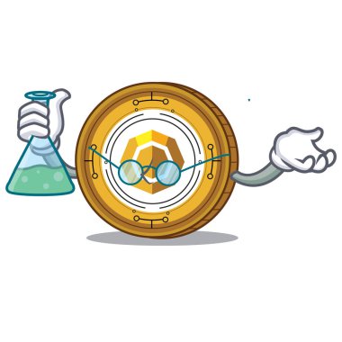 Profesör komodo sikke karakter karikatür