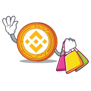 Alışveriş Binance sikke karakter catoon