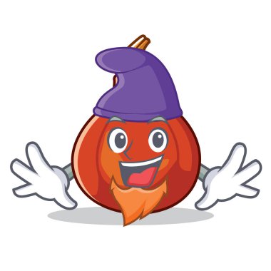 Elf kırmızı kuri squash karikatür karakter