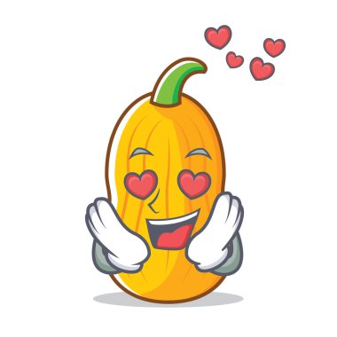 Aşk Balkabagi maskot karikatür